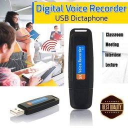 USP - Spy Hidden Digital Audio Voice Recorder Device | Small Size Mini | Portable | in Built Microphone Mic | Dictaphone (Without Memory Card) image 4