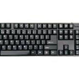 tvs electronics TVS Wired USB Desktop Keyboard image 1