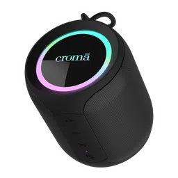 Croma 16W Portable Bluetooth Speaker (IP67 Waterproof, 12 Hours Playtime, Black)-21