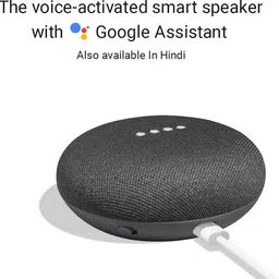 Google Home Mini with Google Assistant Compatible Smart Wi-Fi Speaker (Far-Field Voice Recognition, Black) image 5