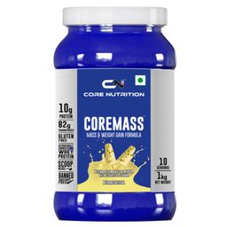 Core Nutrition Coremass Weight & Mass Gainer, 2.2 lb Kesar Pista Kulf-image-16