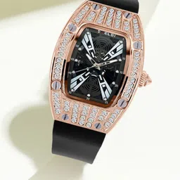 Belbi Women Rectangle Dial & Leather Straps Analogue Watch BL119_742232086511-picture-39