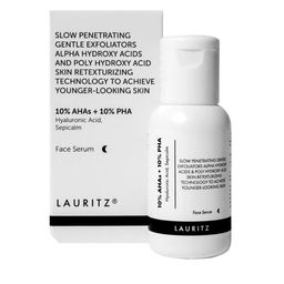 LAURITZ 10% AHAs + 10% PHA Nightly Retexturizing Serum - 30 ml-31