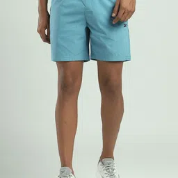 Reebok Men Brand Logo Printed Mid Rise Sports Shorts-image-50