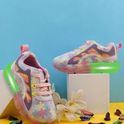 BAESD Unisex Kids Woven Design Sneakers-38