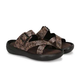 Azzaro Black Men Comfort Sandals-image-6