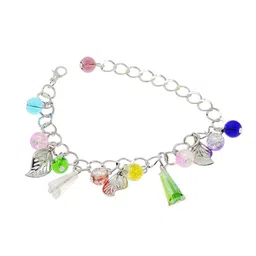 SANAA CREATIONS Unisex Artificial Stones Studded Antique Charm Bracelet-image-91