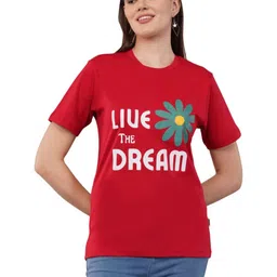 AgAtelier Women Typography Printed T-shirt-picture-25