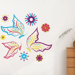 Coloured Wings Unisex Multi Decals and Stickers-image-80