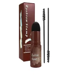 Vough Natural Hairline Powder Stick With Eyebrow Stamp - Black-47