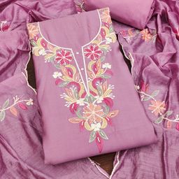 Maroosh Beads And Stones Embellished Unstitched Dress Material-image-18