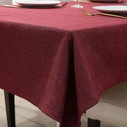HOKIPO Red 4-Seater Table Cover-29