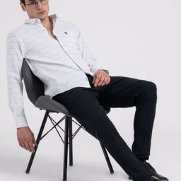 Red Tape Men Relaxed Opaque Checked Casual Shirt-image-73