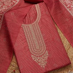 Soch Floral Embroidered Sequinned Unstitched Dress Material-image-59
