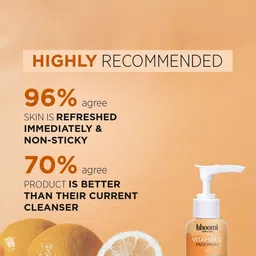 BHOOMI HERBAL INDIA Vitamin C Face Wash With Kakadu Plum - 100 ml image 3
