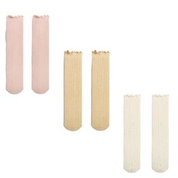 MOMISY Infants Pack Of 3 Self Designed Cotton Ankle Length Socks-11