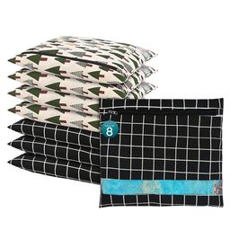 Kuber Industries Black Set of 6 Regular Multi-Utility Organisers-11