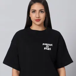 Besick Women Typography Printed T-shirt-picture-42