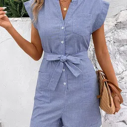 JC Mode Striped Jumpsuit image 2