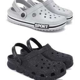DRACKFOOT Men Self Design EVA Clogs-picture-23