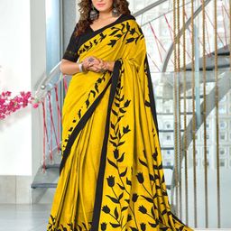 PEENGAX Block Printed Pure Cotton Saree-image-58