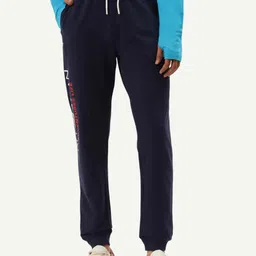 AMSWAN Men Printed Cotton Mid-Rise Joggers-image-68