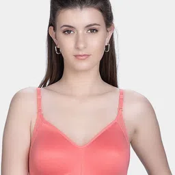 Trylo Women Full Coverage Non Padded Cotton T-shirt Bra-29