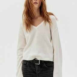 H&M Fine-Knit V-Neck Jumper-image-28