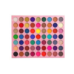 NANCY AJRAM 63-Color Hated With Love Glitter Eyeshadow Palette Kit With Mirror -120g image 4