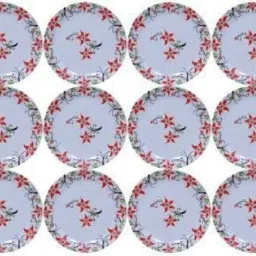ROUND SMART (504) 7 INCH HALF DINNER PLATE SET 12 PCS OF MELAMINE Dinner Plate-image-22