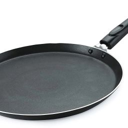 Aluminium Non Stick Dishwasher Safe Non Induction Flat Tawa Tawa 27 cm diameter-15