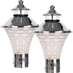 Outdoor Lamp Geruit (Steel, 18 Cms, Pack of 2 Pcs) Gate Light Outdoor Lamp-image-47