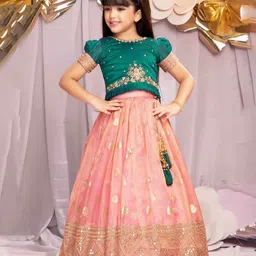 Lagorii Girls Ready to Wear Lehenga & Blouse-picture-50