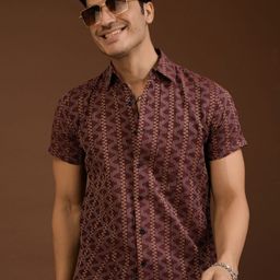 BAESD Men Standard Opaque Printed Casual Shirt-image-75