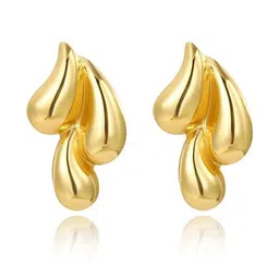Tipsy closet Teardrop Shaped Studs Earrings-image-41