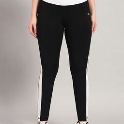 CLOTHWIK COLLECTION High-Rise Ankle Length Gym Tights-picture-28