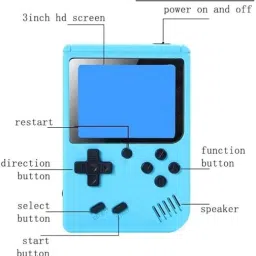 Gadgetzilla Best SUP 400 in 1 Retro Game Box Console Handheld Classical Video Game 2 GB with YES image 5