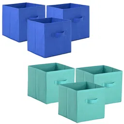 Kuber Industries Green 6 Pieces Multi-Utility Organisers-image-60