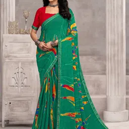 Panzora Pure Chiffon Saree-picture-14
