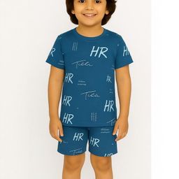 BURBN Boys Navy Blue Co-Ords-image-80