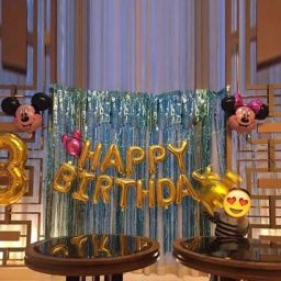 Solid "HAPPY BIRTHDAY" Letters - Gold Foil Birthday Balloon Balloon-image-89