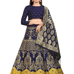 Mr Y Lehenga & Blouse With Dupatta-image-61