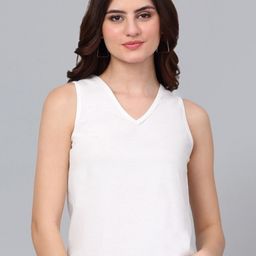 Dressitude Women V-Neck Pure Cotton T-shirt-image-87