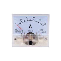 DC 85C1-A Pointer Ammeter Measuring Range DC0-1A, Direct Pointer Type Analog Current Panel Meter Measuring Instrument - RS6637DC 85C1-A Pointer Ammeter Measuring Range DC0-1A, Direct Pointer Type Analog Current Panel Meter Measuring Instrument - RS6637 image 2