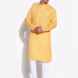 SHOWOFF Men Regular Kurta with Pyjamas-picture-6