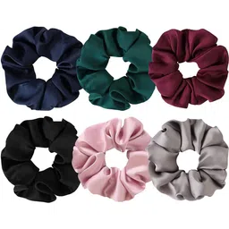 Blubby Set of 6 Ponytail Scrunchies-20