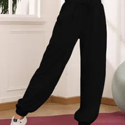 ADDICTED ATTIRE Women Original Loose Fit Easy Wash Pleated Joggers-image-32
