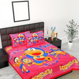 E Elma Unisex Pink Bedsheets-image-118