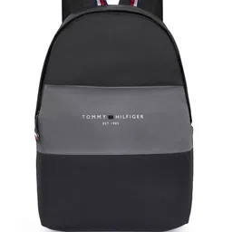 Tommy Hilfiger Unisex Colourblocked Backpack with Compression Straps-44