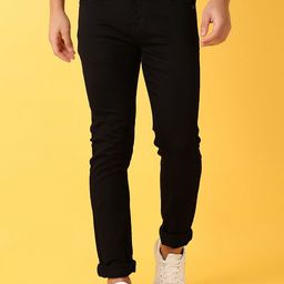 V-Mart Men Mid-Rise Slim Fit Low Distress Stretchable Jeans-image-66